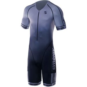 Synergy Elite Short Sleeve Trisuit Smoke Gray S Men Synergy Elite Short Sleeve Trisuit Smoke Gray S Men