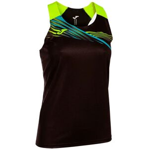 Joma Elite X Sleeveless T-shirt Black / Fluor Yellow XL Women Joma Elite X Sleeveless T-shirt Black / Fluor Yellow XL Women