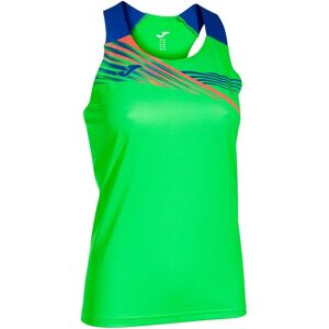 Joma Elite X Sleeveless T-shirt Fluor Green / Royal XL Women Joma Elite X Sleeveless T-shirt Fluor Green / Royal XL Women
