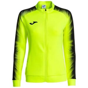 Joma Elite Xi Full Zip Sweatshirt Fluor Yellow / Black L Women Joma Elite Xi Full Zip Sweatshirt Fluor Yellow / Black L Women