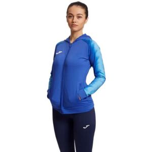 Joma Elite Xi Full Zip Sweatshirt Royal L Women Joma Elite Xi Full Zip Sweatshirt Royal L Women