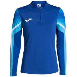 Joma Elite Xi Half Zip Sweatshirt Royal / White L Women Joma Elite Xi Half Zip Sweatshirt Royal / White L Women