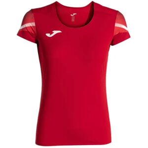 Joma Elite Xi Short Sleeve T-shirt Red / White S Women Joma Elite Xi Short Sleeve T-shirt Red / White S Women