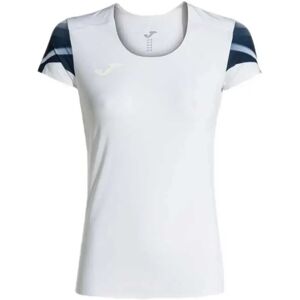 Joma Elite Xi Short Sleeve T-shirt White / Navy S Women Joma Elite Xi Short Sleeve T-shirt White / Navy S Women