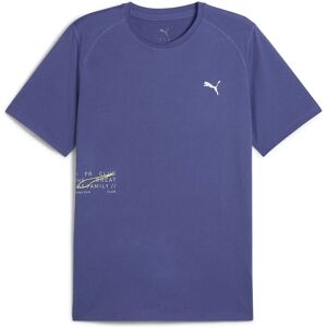 Puma Graphic Mesh Short Sleeve T-shirt Blue Crystal 2XL Men,Women Puma Graphic Mesh Short Sleeve T-shirt Blue Crystal 2XL Men,Women