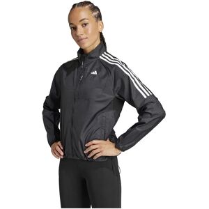 Adidas Own The Run 3 Stripes Packable Jacket Black XS Women Adidas Own The Run 3 Stripes Packable Jacket Black XS Women