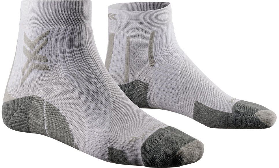 X-socks Run Perform Socks Arctic White / Pearl Grey UK 10.5-12 Men,Women