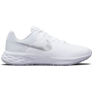 Nike Revolution 6 Nn Running Shoes White / Metallic Silver / Pure Platinum UK 4.5 Women