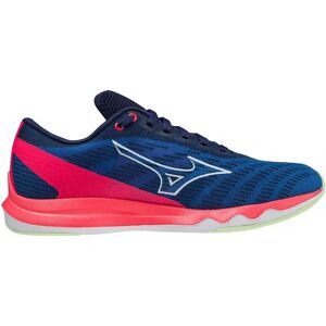 Mizuno Wave Shadow 5 Running Shoes Princess Blue / Indigo White / Pink UK 8 Women Mizuno Wave Shadow 5 Running Shoes Princess Blue / Indigo White / Pink UK 8 Women