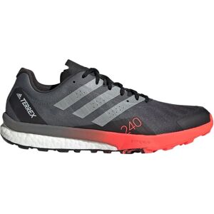 Adidas Terrex Speed Ultra Trail Running Shoes Cblack / Msilve / Solred UK 10.5 Men Adidas Terrex Speed Ultra Trail Running Shoes Cblack / Msilve / Solred UK 10.5 Men