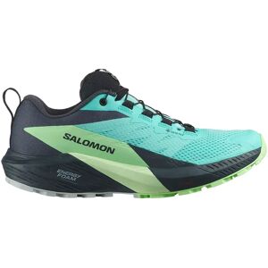 Salomon Sense Ride 5 GORE-TEX Trail Running Shoes - Blue - Women's Salomon Sense Ride 5 GORE-TEX Trail Running Shoes - Blue - Women's