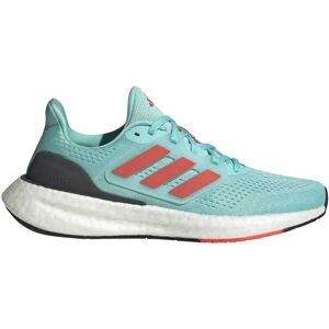 Adidas Pureboost 23 Shoes - Aqua/Red/White - UK 7.5 Adidas Pureboost 23 Shoes - Aqua/Red/White - UK 7.5
