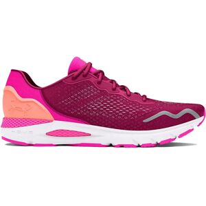Under Armour Hovr Sonic 6 Running Shoes Purple Gemini / Vivid Magenta / Flare Orange UK 6 Women Under Armour Hovr Sonic 6 Running Shoes Purple Gemini / Vivid Magenta / Flare Orange UK 6 Women