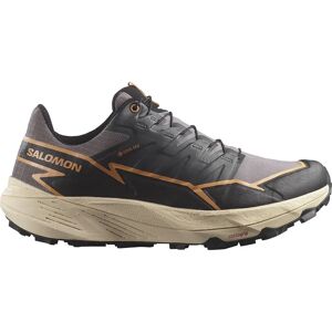 Salomon Thundercross Goretex Trail Running Shoes Shark / Black / Papaya UK 9.5 Women Salomon Thundercross Goretex Trail Running Shoes Shark / Black / Papaya UK 9.5 Women