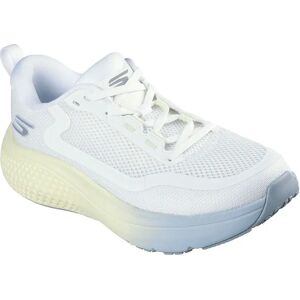 Skechers Go Supersonic Max Running Shoes White Textile / Light Blue / Yellow Trim UK 3 Women Skechers Go Supersonic Max Running Shoes White Textile / Light Blue / Yellow Trim UK 3 Women