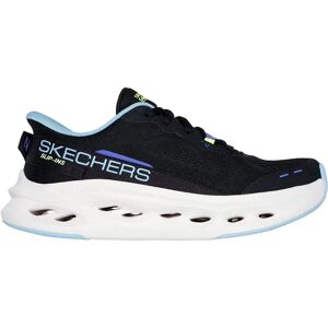 Skechers Max Cushioning Glide Step Running Shoes Black Textile / Blue Trim UK 4 Women Skechers Max Cushioning Glide Step Running Shoes Black Textile / Blue Trim UK 4 Women