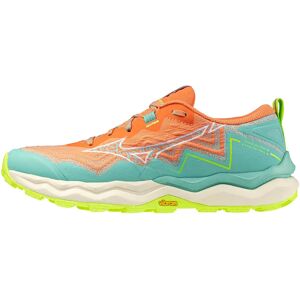Mizuno Wave Daichi 9 Trail Running Shoes Fresh Salmon / White / Sharp Green UK 4 Women Mizuno Wave Daichi 9 Trail Running Shoes Fresh Salmon / White / Sharp Green UK 4 Women