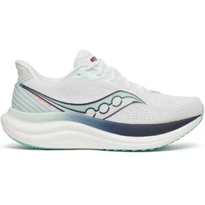 Saucony Triumph 23 Running Shoes White / Navy UK 6.5 Women Saucony Triumph 23 Running Shoes White / Navy UK 6.5 Women