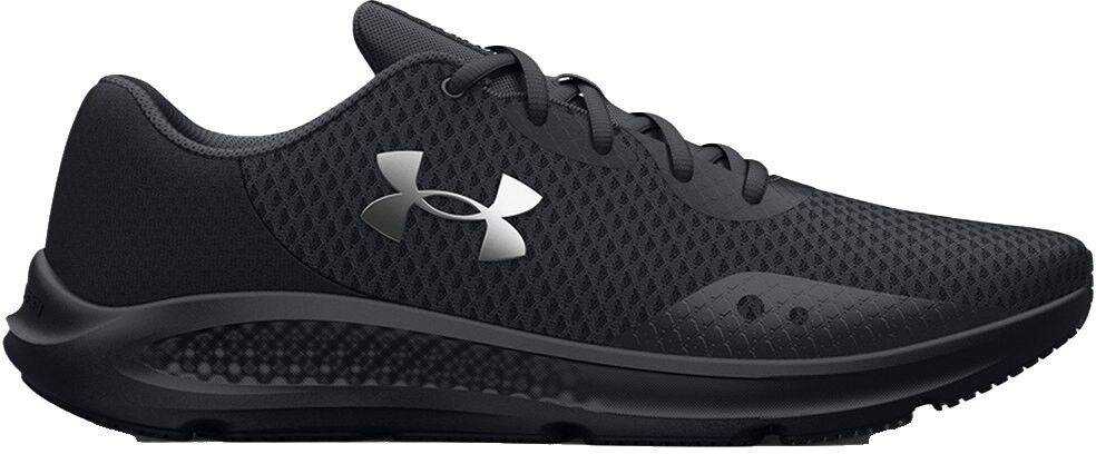 Under Armour Charged Pursuit 3 Running Shoes Black / Black / Metallic Silver UK 5 Women