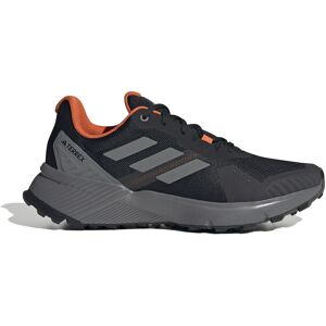 Adidas Terrex Soulstride Trail Running Shoes Core Black / Grey Four / Semi Impact Orange UK 8.5 Men