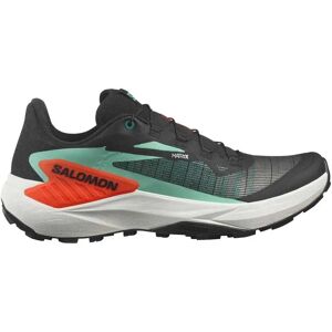 Salomon Genesis Trail Running Shoes Black / Electric Green / Cherry Tomato UK 13.5 Men Salomon Genesis Trail Running Shoes Black / Electric Green / Cherry Tomato UK 13.5 Men