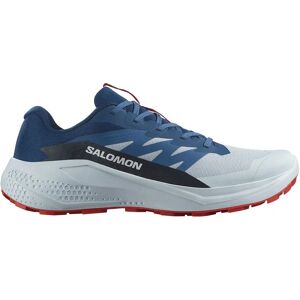 Salomon Alphaglide Trail Running Shoes Ballad Blue / Dark Blue / Fiery Red UK 11.5 Men Salomon Alphaglide Trail Running Shoes Ballad Blue / Dark Blue / Fiery Red UK 11.5 Men
