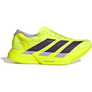 Adidas Adizero Adios Pro 4 Running Shoes Solar Yellow / Aurora Plum / Powder Plum UK 8.5 Men Adidas Adizero Adios Pro 4 Running Shoes Solar Yellow / Aurora Plum / Powder Plum UK 8.5 Men