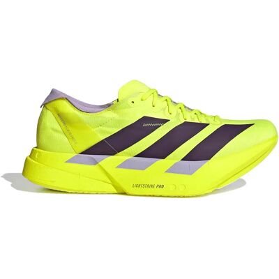 Adidas Adizero Adios Pro 4 Running Shoes Solar Yellow / Aurora Plum / Powder Plum UK 9.5 Men Adidas Adizero Adios Pro 4 Running Shoes Solar Yellow / Aurora Plum / Powder Plum UK 9.5 Men