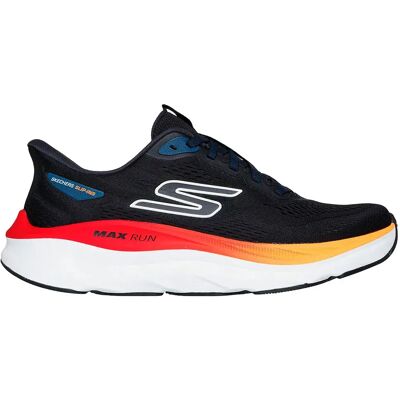 Skechers Max Run Running Shoes Black Multi Textile UK 7 Men Skechers Max Run Running Shoes Black Multi Textile UK 7 Men