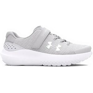 Under Armour Gps Surge 4 Ac Running Shoes Halo Gray / White / Iridescent UK 12 Boys,Girls Under Armour Gps Surge 4 Ac Running Shoes Halo Gray / White / Iridescent UK 12 Boys,Girls