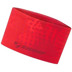 Ziener Immre Headband Red Foggy Print Unisex Men,Women Ziener Immre Headband Red Foggy Print Unisex Men,Women