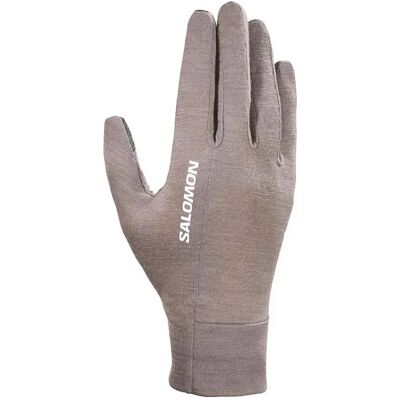 Salomon Merino Gloves Iron M Men,Women Salomon Merino Gloves Iron M Men,Women
