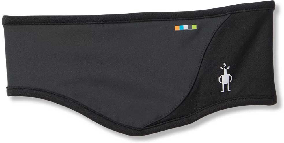 Smartwool Merino Sport Wind Training Fleece Headband Black One Size Men,Women