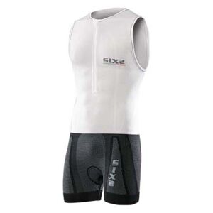 Sixs Cycling Sleeveless Trisuit S Black / White