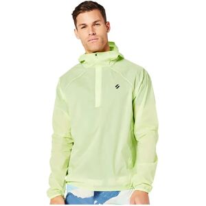 Superdry Run Lw Waterproof Shell Jacket Lime Yellow 2XL Men Superdry Run Lw Waterproof Shell Jacket Lime Yellow 2XL Men