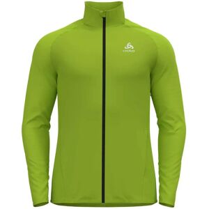 Odlo Zeroweight Warm Hybrid Jacket Lime Green / Black 2XL Men Odlo Zeroweight Warm Hybrid Jacket Lime Green / Black 2XL Men