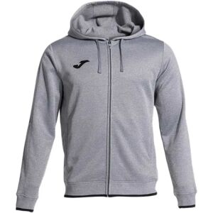 Joma Olimpiada Hoodie Grey Melange / Black 4XL Men Joma Olimpiada Hoodie Grey Melange / Black 4XL Men