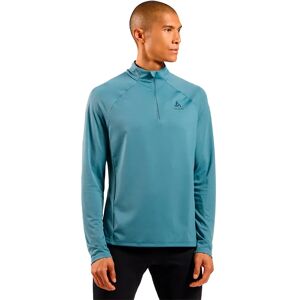 Odlo Essential Ceramiwarm Half Zip Fleece Provincial Blue S Men Odlo Essential Ceramiwarm Half Zip Fleece Provincial Blue S Men
