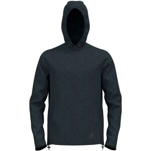 Odlo Essential Knit Hoodie Dark Grey Melange M Men Odlo Essential Knit Hoodie Dark Grey Melange M Men