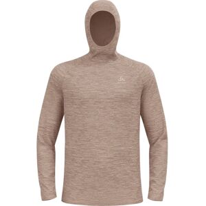 Odlo Essential Thermal Hoodie Fleece Cinder Melange M Men Odlo Essential Thermal Hoodie Fleece Cinder Melange M Men