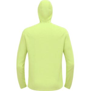 Odlo Essential Thermal Hoodie Fleece Shadow Lime Melange 2XL Men Odlo Essential Thermal Hoodie Fleece Shadow Lime Melange 2XL Men