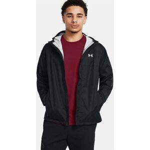 Under Armour Stormproof Cloudstrike 2.0 Shell Jacket Black / White 2XL Men Under Armour Stormproof Cloudstrike 2.0 Shell Jacket Black / White 2XL Men