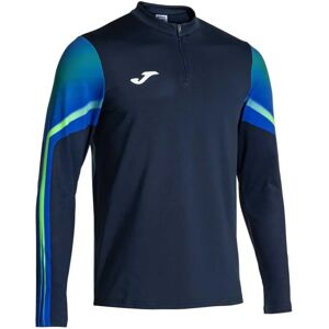 Joma Elite Xi Half Zip Sweatshirt Navy / Fluor Green 2XL Men Joma Elite Xi Half Zip Sweatshirt Navy / Fluor Green 2XL Men