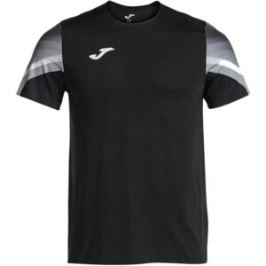Joma Elite Xi Short Sleeve T-shirt Black / Anthracite 2XL Men Joma Elite Xi Short Sleeve T-shirt Black / Anthracite 2XL Men