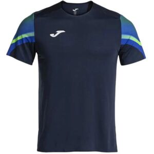 Joma Elite Xi Short Sleeve T-shirt Navy / Fluor Green 2XL Men Joma Elite Xi Short Sleeve T-shirt Navy / Fluor Green 2XL Men