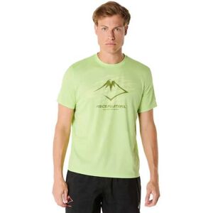 Asics Fujitrail Logo Short Sleeve T-shirt Lime Green / Huddle Yellow / Cactus S Men Asics Fujitrail Logo Short Sleeve T-shirt Lime Green / Huddle Yellow / Cactus S Men