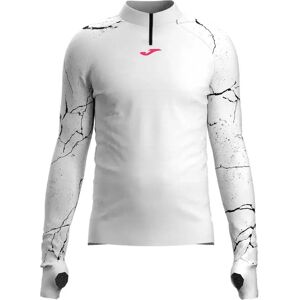Joma R-night Half Zip Sweatshirt White Black M Men Joma R-night Half Zip Sweatshirt White Black M Men