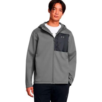 Under Armour Storm Coldgear Infrared Shield 2.0 Softshell Jacket Castlerock / Black / Castlerock XL Men Under Armour Storm Coldgear Infrared Shield 2.0 Softshell Jacket Castlerock / Black / Castlerock XL Men