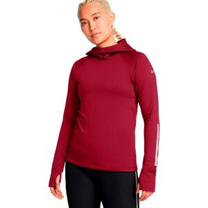 Under Armour LE CW Balaclava Hoodie - Womens Red Under Armour LE CW Balaclava Hoodie - Womens Red