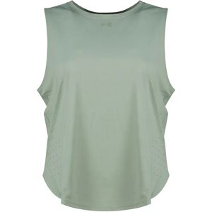 Under Armour Launch Elite Sleeveless T-shirt Silica Green / Reflective XS Women Under Armour Launch Elite Sleeveless T-shirt Silica Green / Reflective XS Women
